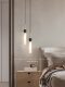 Bedroom Bedside Lamp Chandelier Minimalist Modern Simple All-Copper High-End Italian Style Master Bedroom Long Line Bar Small Lamp