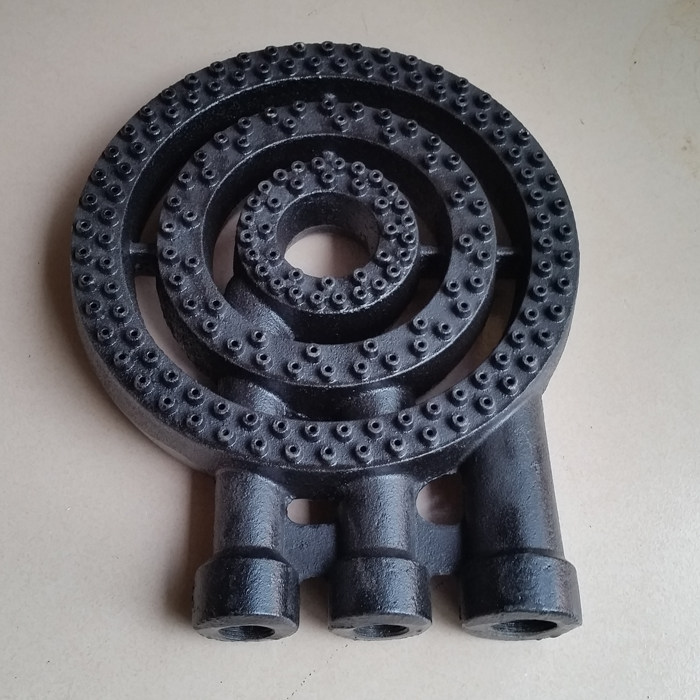 Three - pipe P80 natural - air stove commercial gas stove double - pipe commercial - circular cook three - ring stove