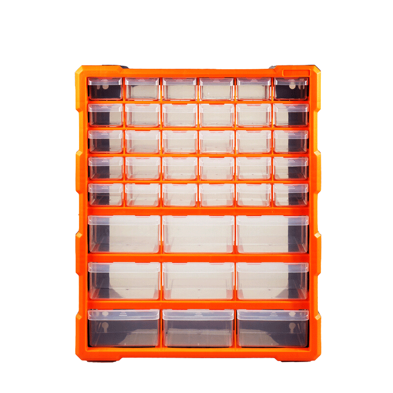 Easy-to-be-resistant drawer-type element case parts cabinet