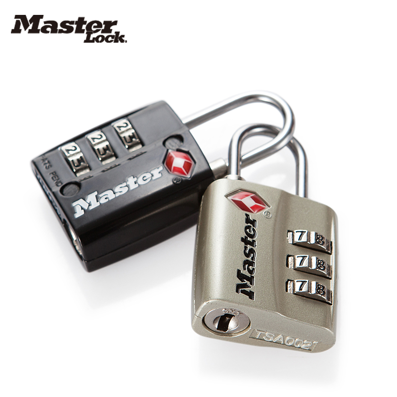 Master lock customs combination lock luggage lock suitcase lock TSA padlock 4680DNKL padlock