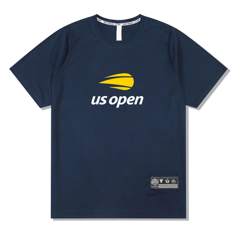 Fast Dry Tennis Service Mets4 Grand Slam Tops Breakthrough Competition Short Sleeve Dry Dry Customized T-shirts Training Jersey