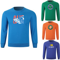 Tennis wear four Grand Slam Wimbledon French Open US Open Australian Open sweatshirt cotton sports jersey casual warm autumn and winter long sleeves