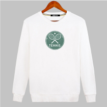 Tennis wear pure cotton sweatshirt long-sleeved T-shirt jersey mens and womens tops customized peripheral training cultural shirts team uniforms