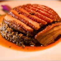 Plum dishes meat specialty snacks braised pork dried rice cooked food