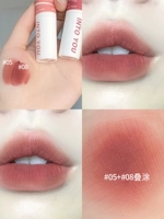 Губы и щеки героини, двое используют Mip Mud em05#