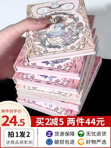 Палетка теней, тени для век, румяна, база под макияж, в коричневых тонах, коллекция 2022, на каждый день