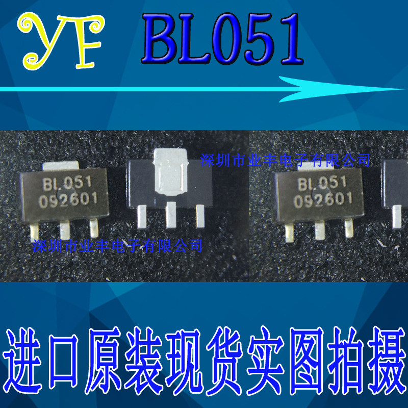 BL051 Original Spot Package SOT89 Screen Printing BL051 5-4000 MHz Broadband Low Noise Amplifier