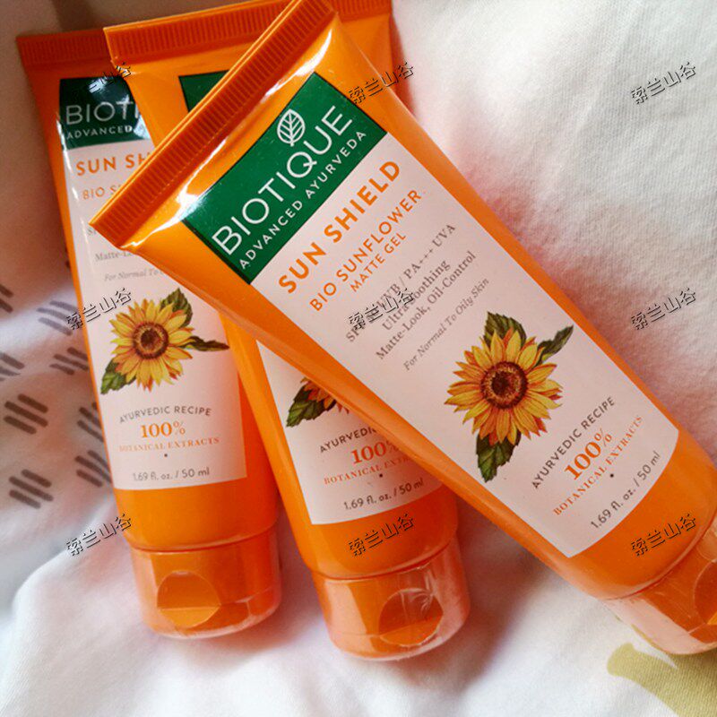 biotique bio sunflower matte gel