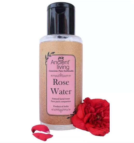 印度有机玫瑰纯露Ancient Living Rosewater爽肤水玫瑰花水进口小
