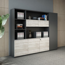 Shenzhen office wood board file cabinet file cabinet wooden file cabinet simple modern with lock storage file cabinet