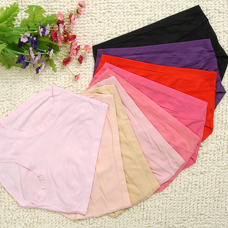 Modal đồ lót nữ tam giác để tăng số lượng đồ lót mẹ trung niên cotton chất béo mm không có eo cao các mẫu đồ lót gợi cảm