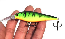 New color long tongue plate fake bait minoya sequin perch (11cm 10g)