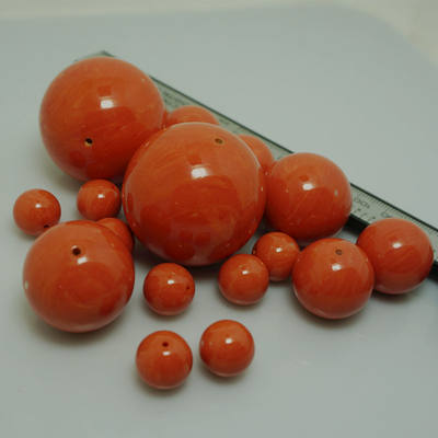 High-quality imitation coral beads for Tibetan ethnic style jewelry, Tibetan-style necklaces, Tibetan headwear with loose beads