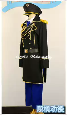 定制 熙桐动漫 K 军装系列cos 伏见猿比古制服 军服cosplay