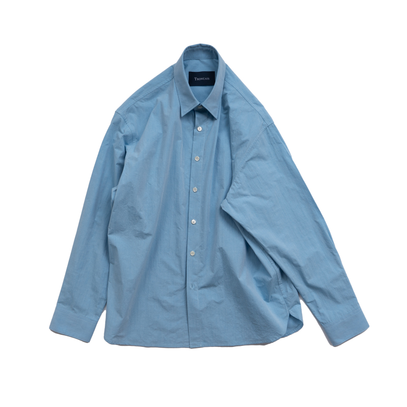 Troncais 26Ss Pima Cotton Slightly Wide Casual Shirt