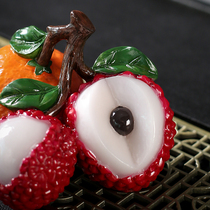 Lychee tea spooking with the same kind of tea pet swing piece discoloration Individuality Creative Boutique Tea Course Accessories