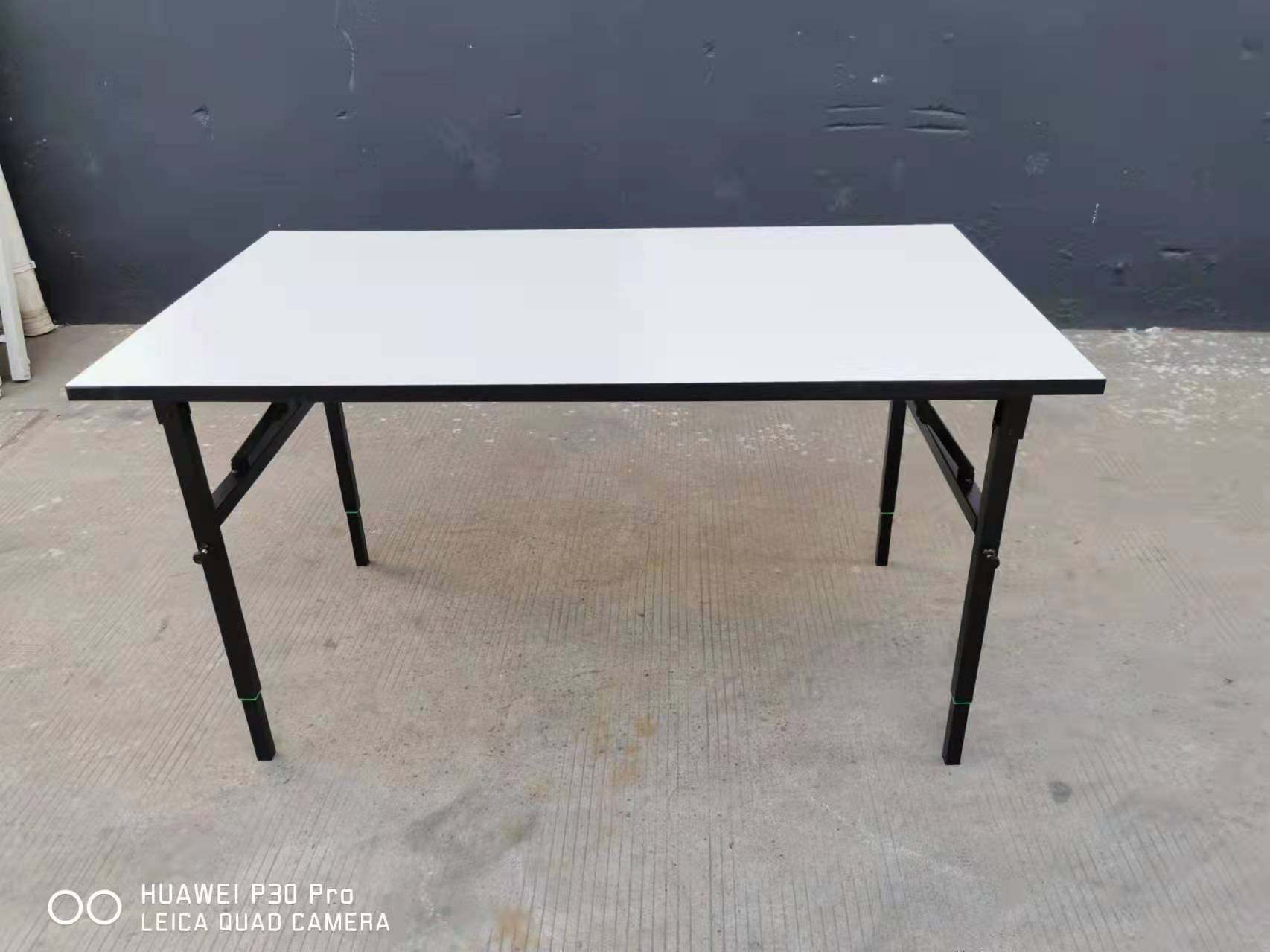 Liftable folding workbench table training table conference desk simple home computer table dining table packing table