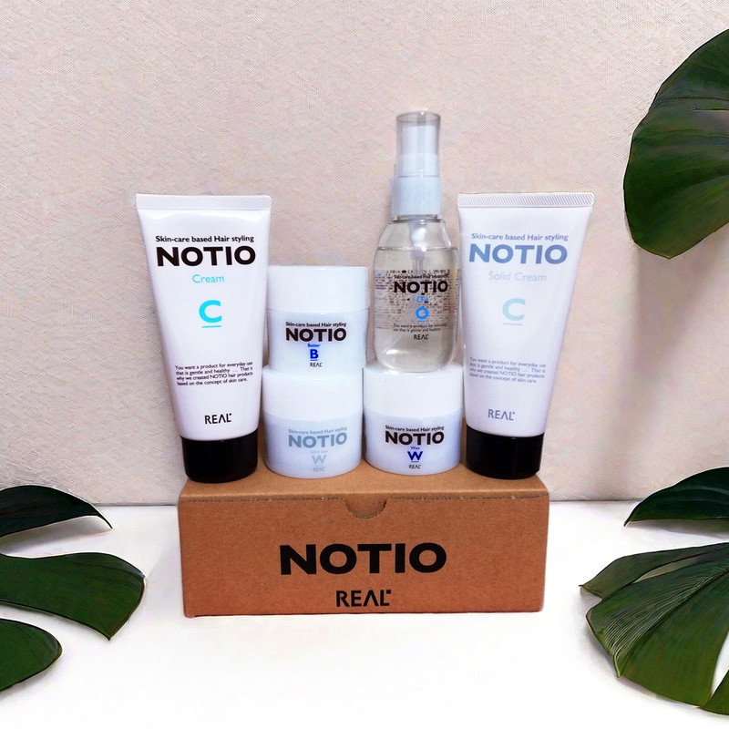 Japan's Original Version of Real Notio Professional Hair Styling Realnotio Hair Mud Hair Wax Hair Lotion Japan's Original Version of Real Notio Professional Hair Styling Realnotio Hair Mud Hair Wax Hair Lotion