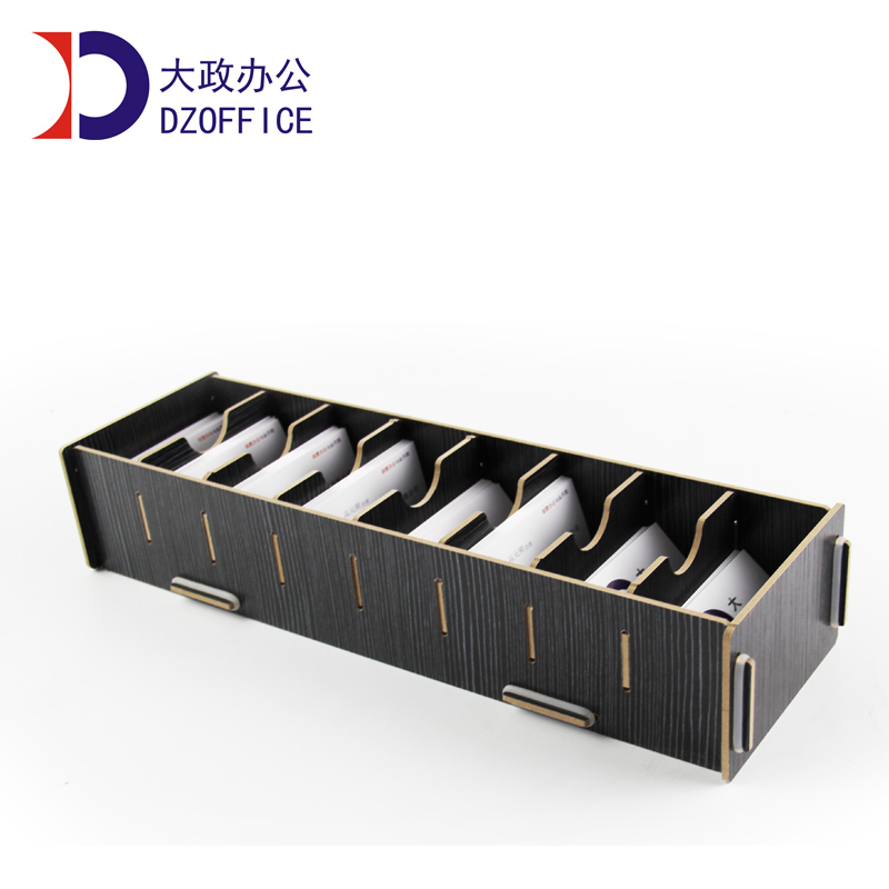 30 Creative Desktop Woody Business Office Room Card Business Office Card Holder of Miscellaneous Finishing Box Assorting Clip large capacity