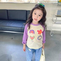 Фиолетовый длинное рукав