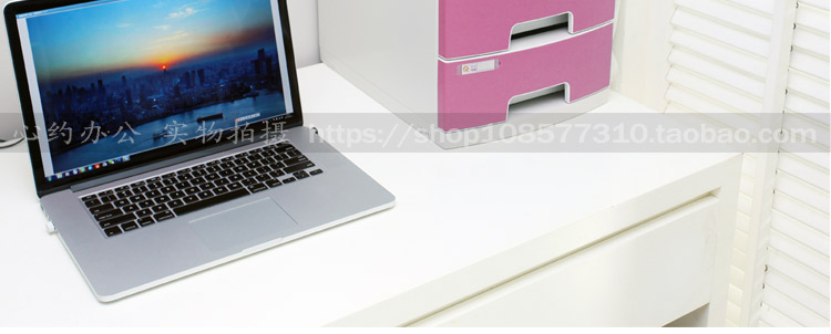 Máy tính để bàn A4 có khóa nhựa ngăn kéo dữ liệu tủ văn phòng đồ nội thất hộp lưu trữ tập tin lưu trữ tủ lưu trữ hộp