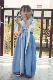 Trang phục trẻ em, bé gái Hanfu, trang phục cổ tích cải tiến, ngực thêu, váy, em bé hàng ngày, trang phục chụp ảnh cổ