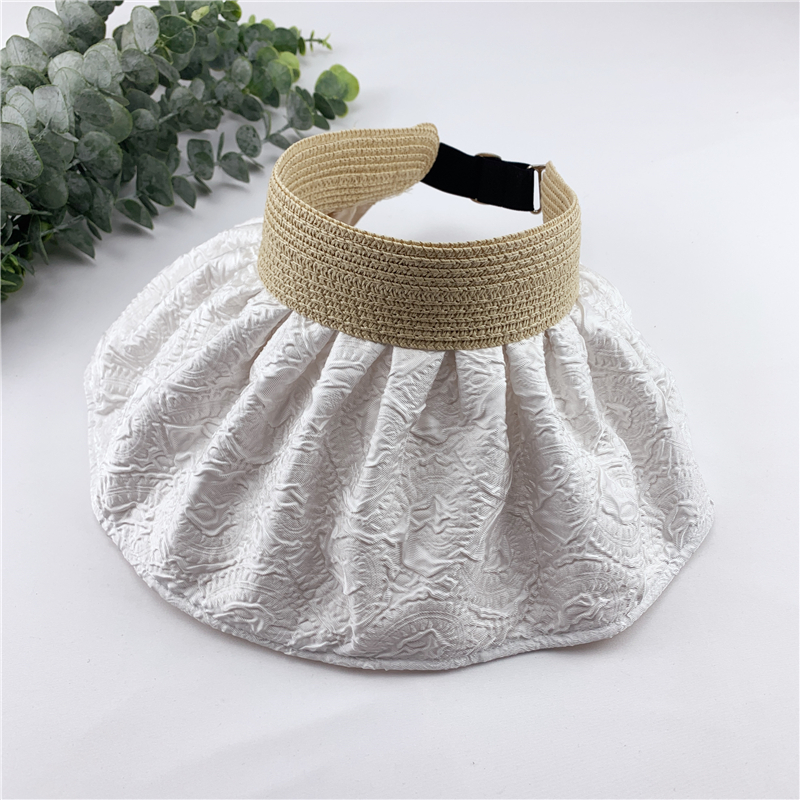 Women's Casual Vacation Geometric Straw Hat Sun Hat Straw Hat display picture 2