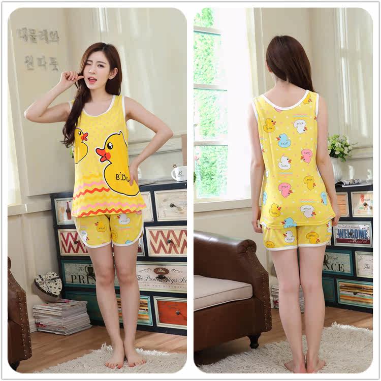 Pyjama pour femme en Coton à sling - Ref 2997620 Image 76