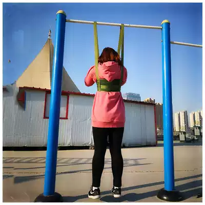 2018 self-adhesive household medicine lumbar traction belt pelvis pull-down fixation disc protrusion stretcher hanging single