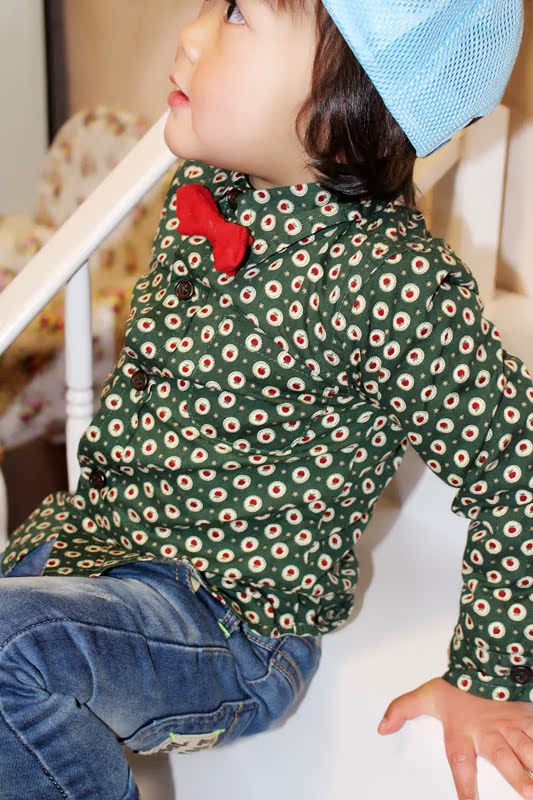 Chemise enfant à manche longue en coton - Ref 2083958 Image 19