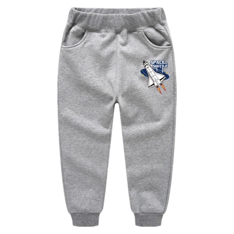 Chàng trai cộng với nhung quần dày mùa xuân 2020 trẻ em mới sweatpants phiên bản Hàn Quốc của những đứa trẻ hợp thời trang quần ấm 3 tuổi 6.