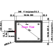  Q8 15-inch five-wire resistive touch screen Q8 five-wire pure surface touch screen 15-inch q8 resistive touch screen 5-wire