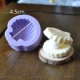 Fondant Silicone Khuôn khô Pez Hình dạng Conch Nàng tiên cá Pearl Pearl Seahorse Starfish Ocean - Tự làm khuôn nướng