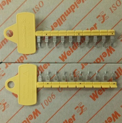 ZQV 1 5N R6 4 10 GE Weidmiller relay plug-in piece short clamp 1193680000