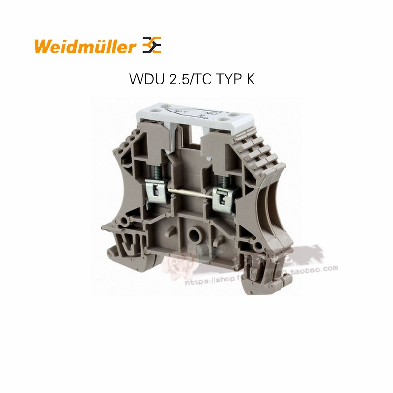 WDU2 5 TC TYP J K Weidmüller thermocouple wiring terminals 1024300000 1024100000