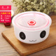 hộp cơm hâm nóng chefman Jingdezhen lò giữ bát bằng gốm lò vi sóng ba mảnh thích hợp cho học sinh hộp cơm trưa hộp cơm có nắp mỳ ăn liền - Hộp cơm điện sưởi ấm hộp cơm cắm điện giữ nhiệt