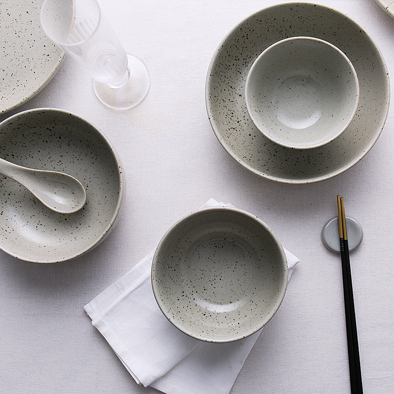 And cream - colored, add some shallow bowl of household ceramic bowl the mercifully rainbow such as bowl bowl dish bowl of soup bowl of fruit salad bowl bowl