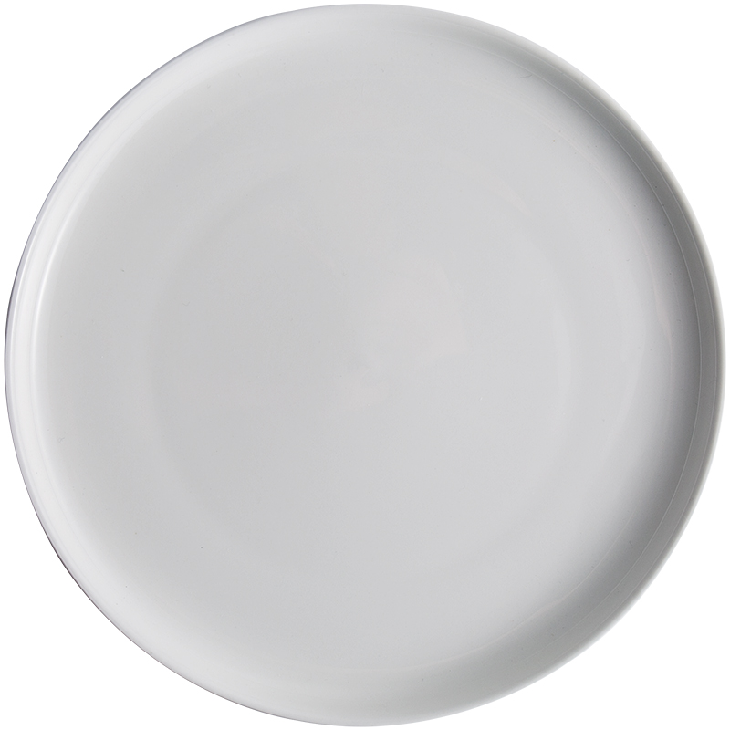 And the base of circular flat ceramic plate tableware dishes home plate beefsteak disc dessert all the plate