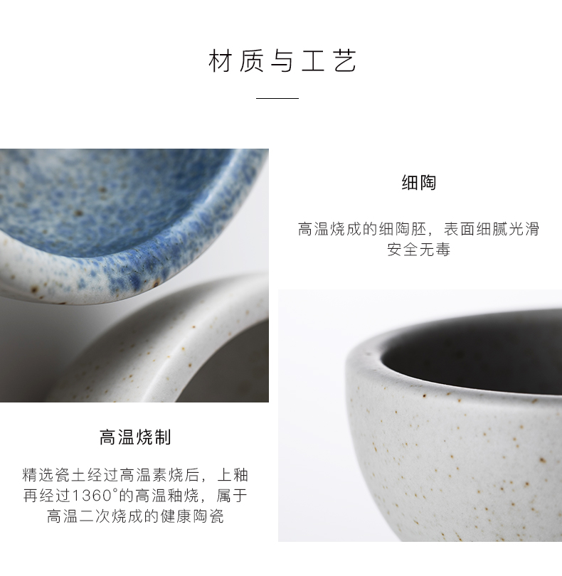 The cream - colored And add some household northern wind bowls of rice bowls bowl body ceramic bowl creative restore ancient ways small bowl of salad bowl