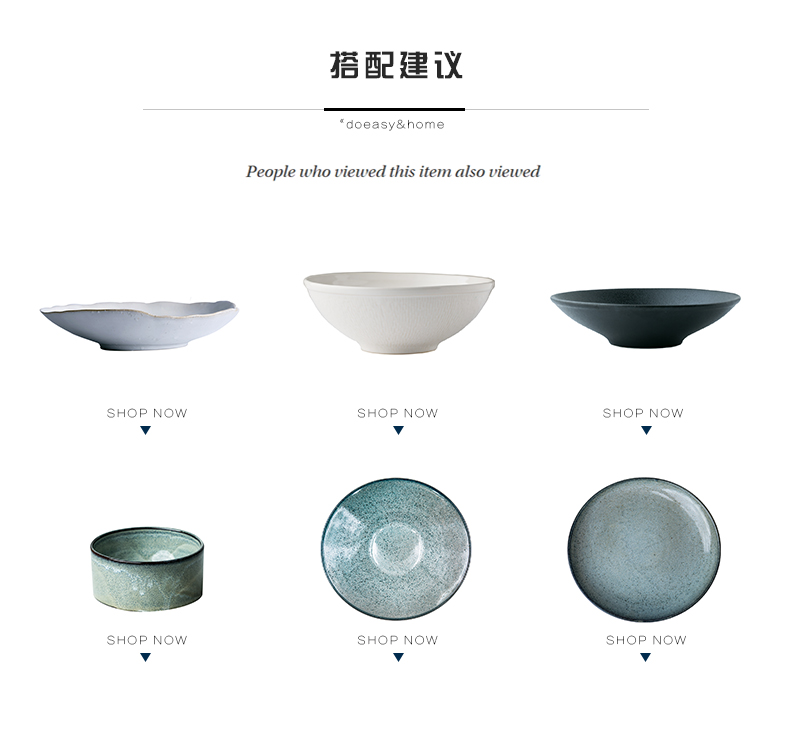 Eat them RAW European - style coarse variable glaze ceramic rice bowl pull rainbow such as bowl dish bowl dessert bowl of fruit salad bowl of soup bowl