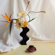 PRINT:H) UNLESS patent acrylic vase Nordic creative minimalist vase Living room flower arrangement pendulum