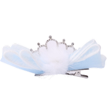 (Same style at counter) minipeace PEACEBIRD Childrens Clothes Princess Hair Clip Girls Crown Bow Hair Accessories