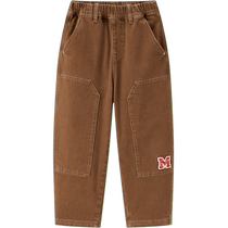 Minipeace Package Boy Pants Boys Pants New Year Clothes for Young Baby Childrens Papa