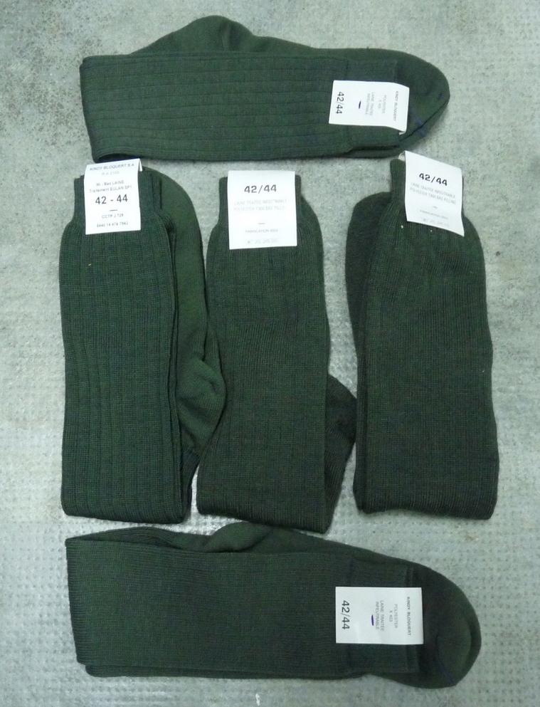 France promulgated French foreign combat training boots thick socks mixed wool and polar winter
