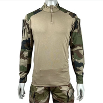 French military version of the French Foreign Legion F3 jungle sand color CE special operations tactical frog suit frog skin sweat-wicking top