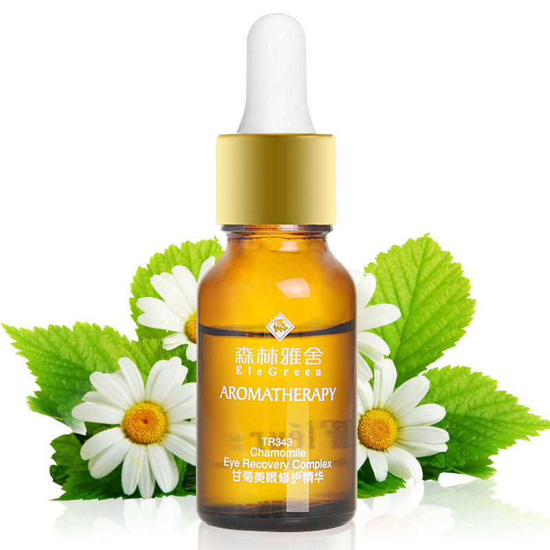 森林雅舍甘菊美眼修护精华15ml保湿美白舒缓肌肤舒缓眼袋脂肪