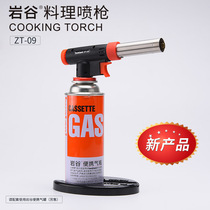 Iwatani Cassette Air Spray Gun Portable Cooking Baking Spitfire Gun Sushi Outdoor Barbecue Point Fire Gun Burning Pig Hair