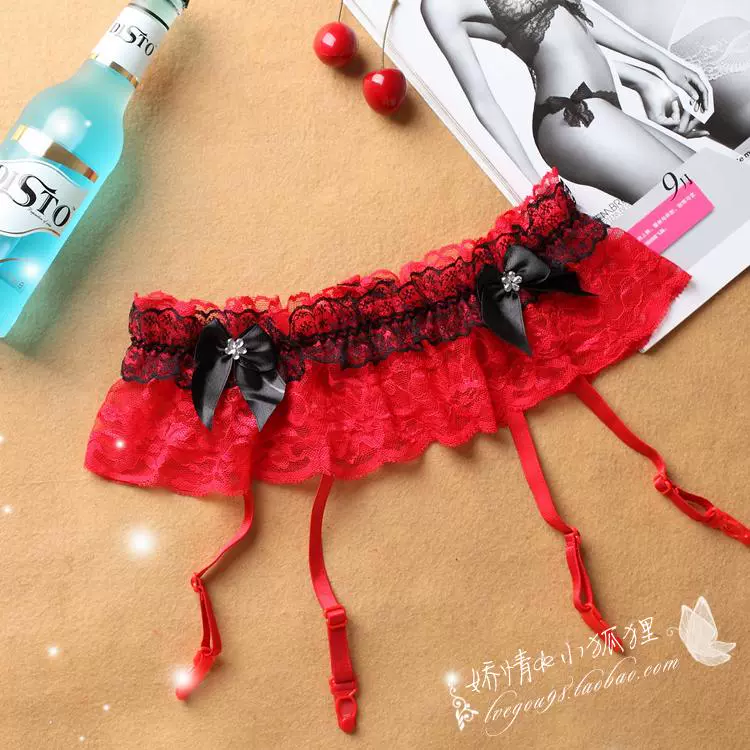 Nhật Bản ren ren garter phù hợp với vớ gợi cảm siêu mỏng dài lụa đen vớ đồ lót của phụ nữ dây đeo đùi thiết kế độc đáo