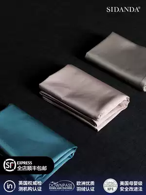 SIDANDA100 solid color cotton pillowcase cotton pillowcase enlarged pillowcase side sleeping pillowcase single