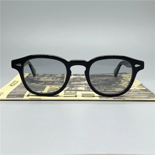 Москот Масте, светлые серые солнцезащитные очки мужской ретро черный лемтош